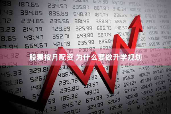 股票按月配资 为什么要做升学规划
